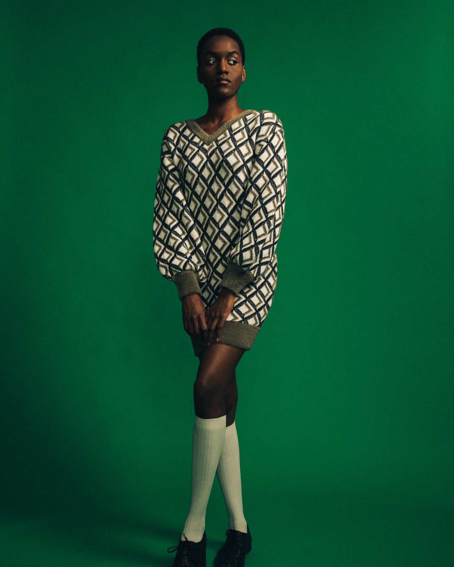 Fully Fashioning | Isabel Long Sleeve Knit Dress