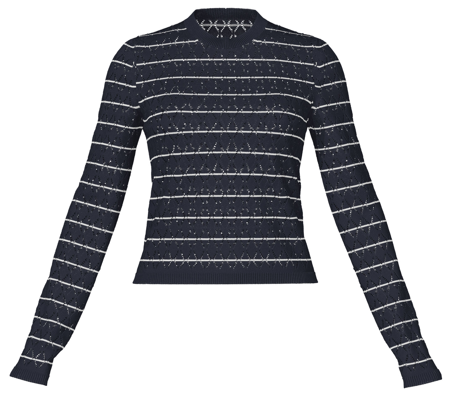 Fully Fashioning | Reed Pointelle Knit Top