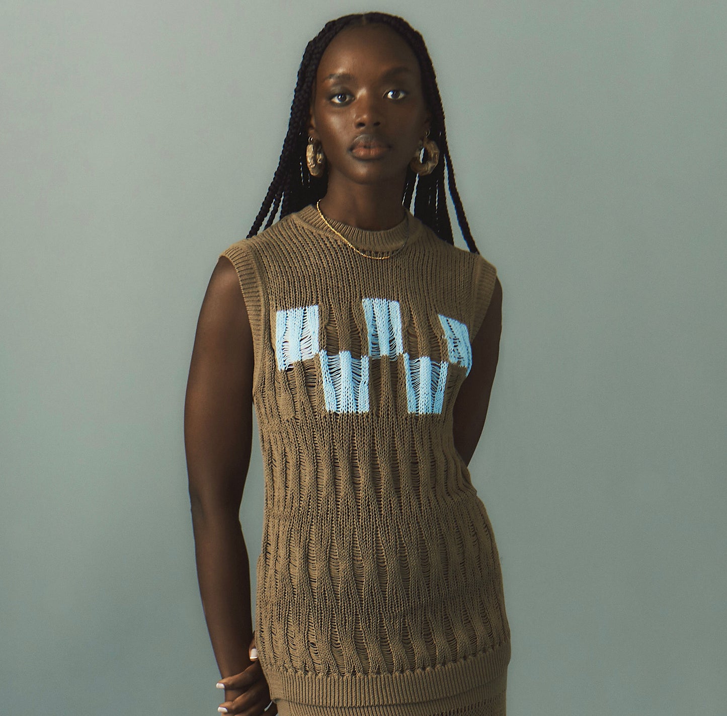 Fully Fashioning | Vinia Floating Knit Vest
