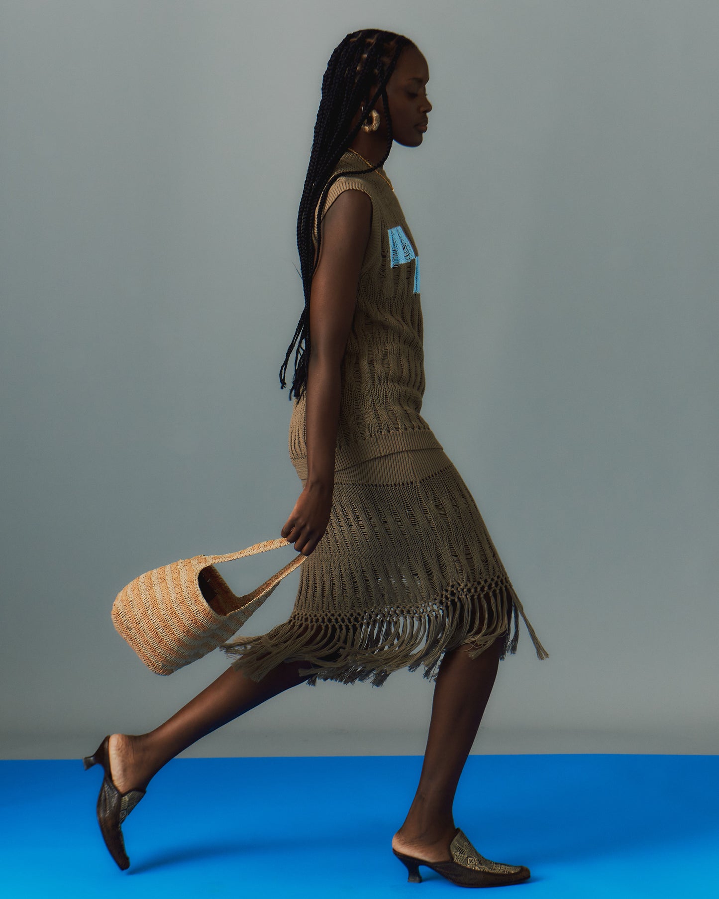 Fully Fashioning | Vienna Floating Knit Skirt