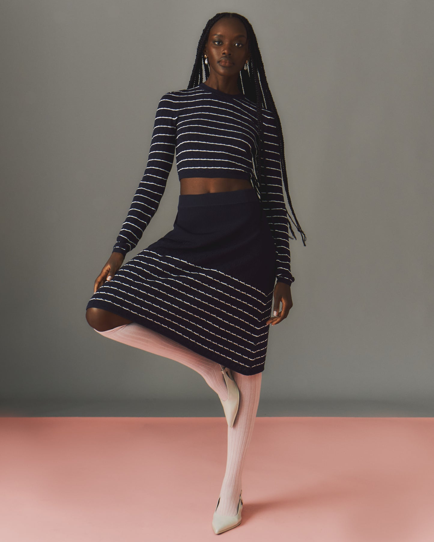 Fully Fashioning | Reed Pointelle Knit Top