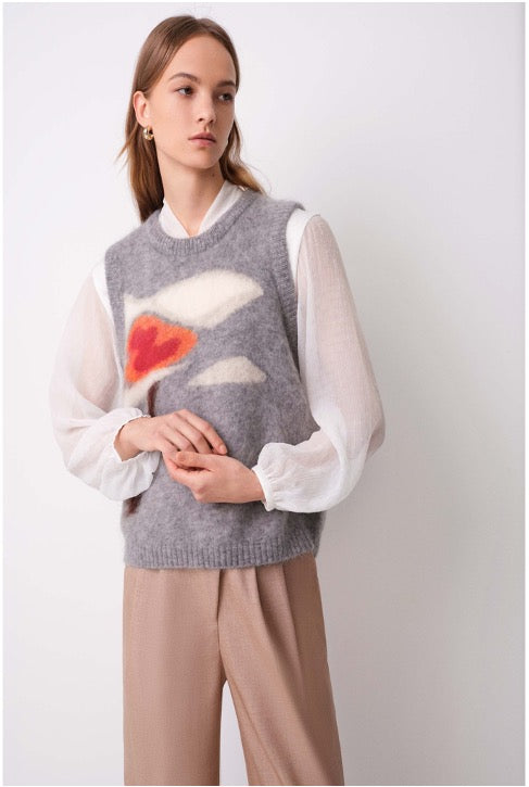 W.awake | Viny Mohair Vest