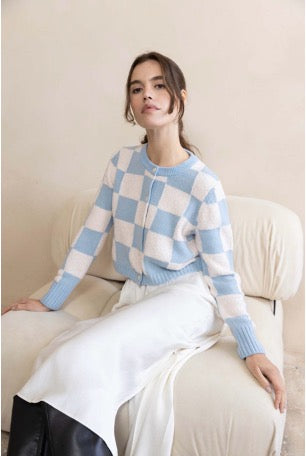 W.awake | Aria Checker Cardigans