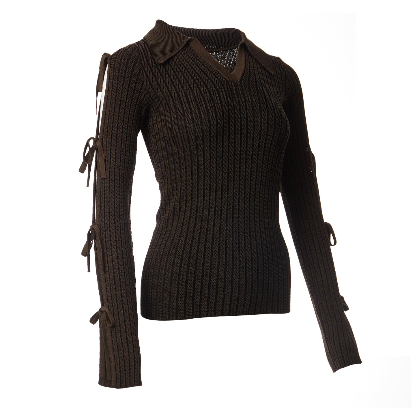 Fully Fashioning Licia Ribbed Pullover