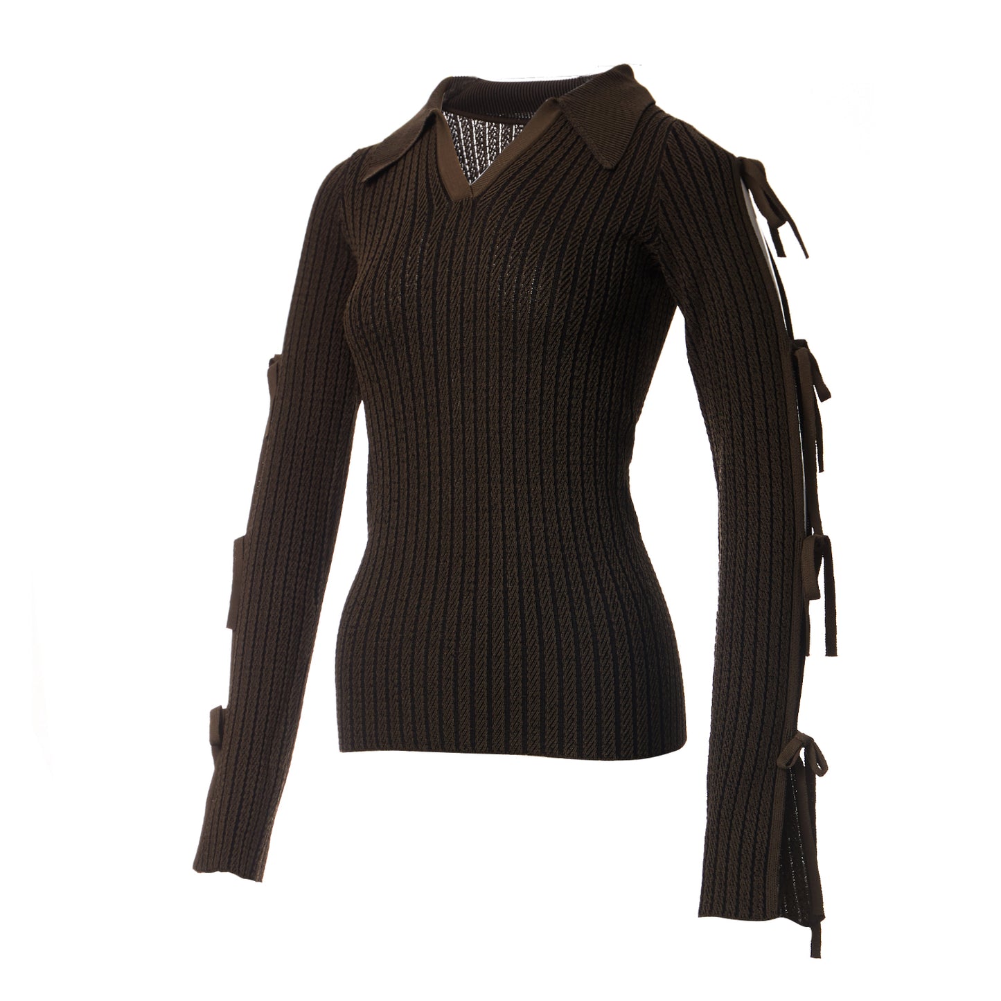 Fully Fashioning Licia Ribbed Pullover