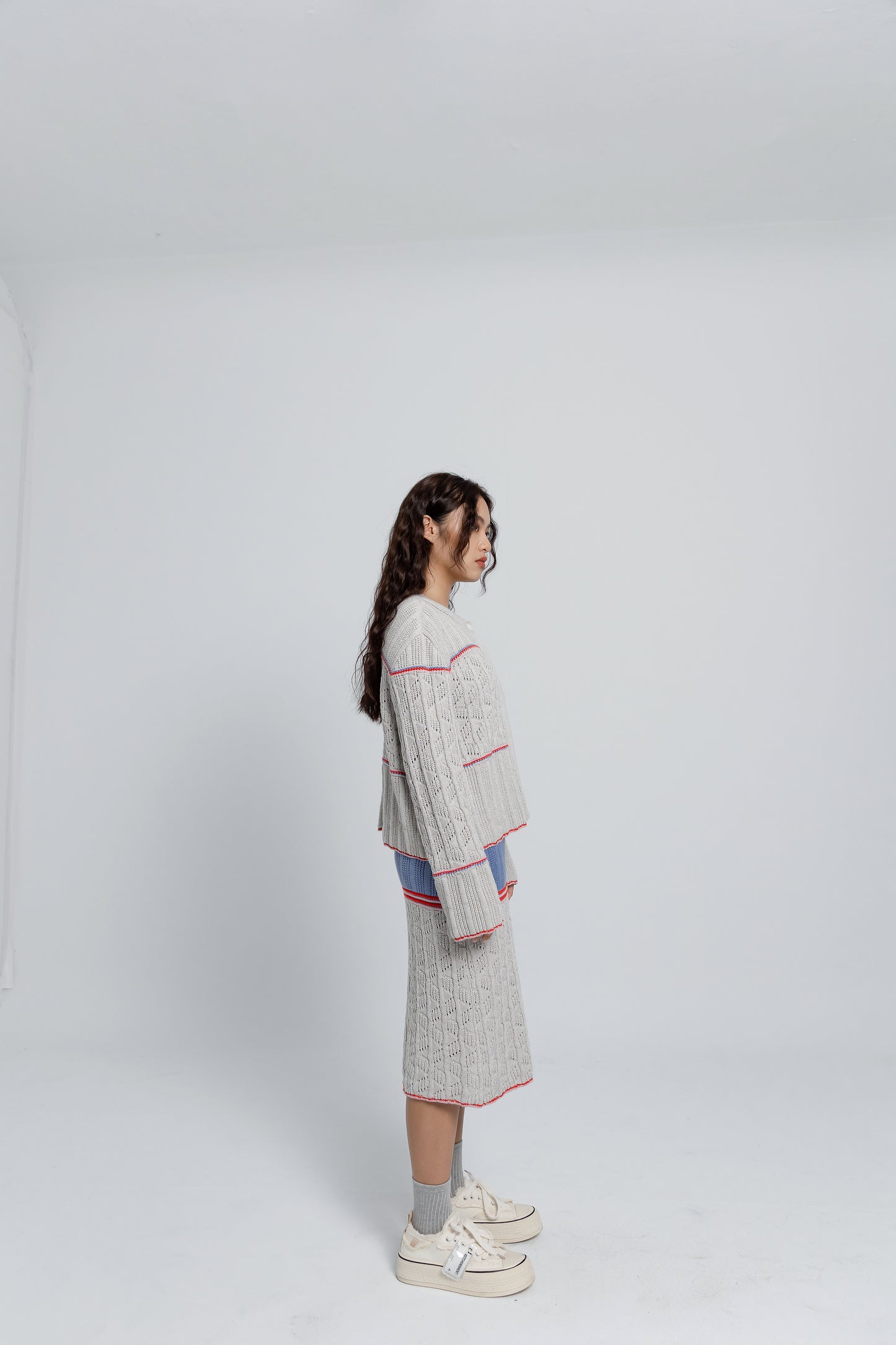 INGE | Diana Cable Mix Jacket