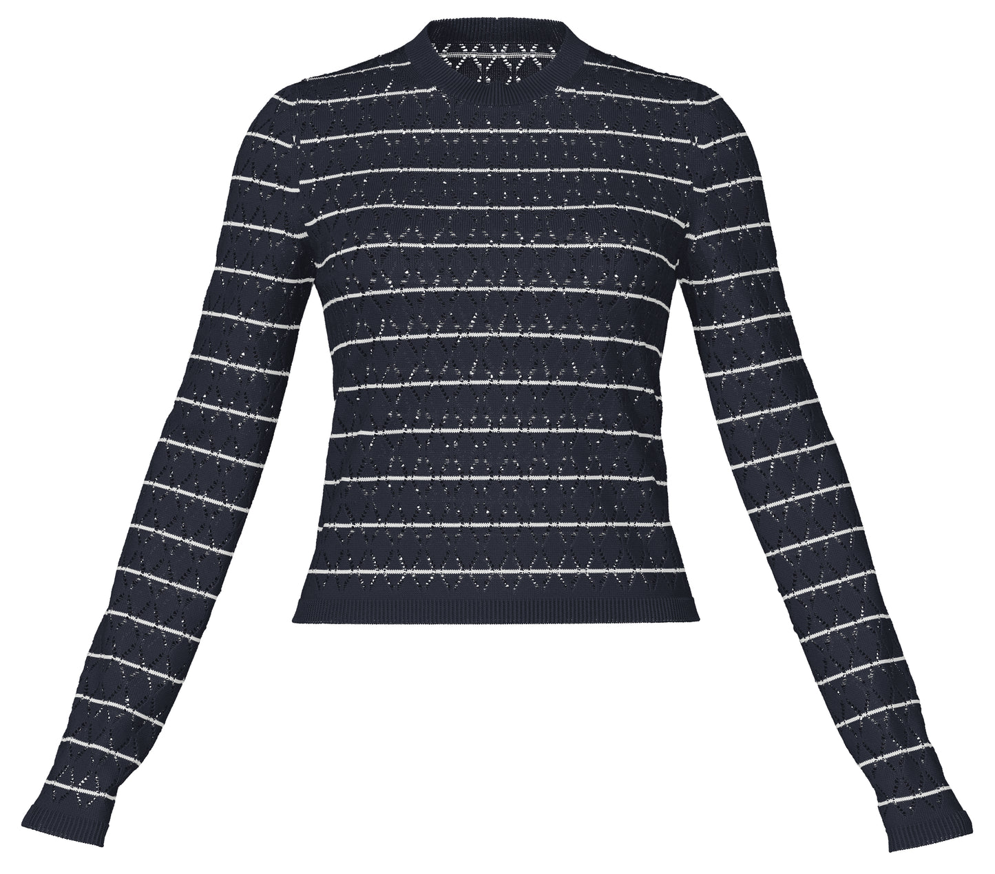 Fully Fashioning | Reed Pointelle Knit Top