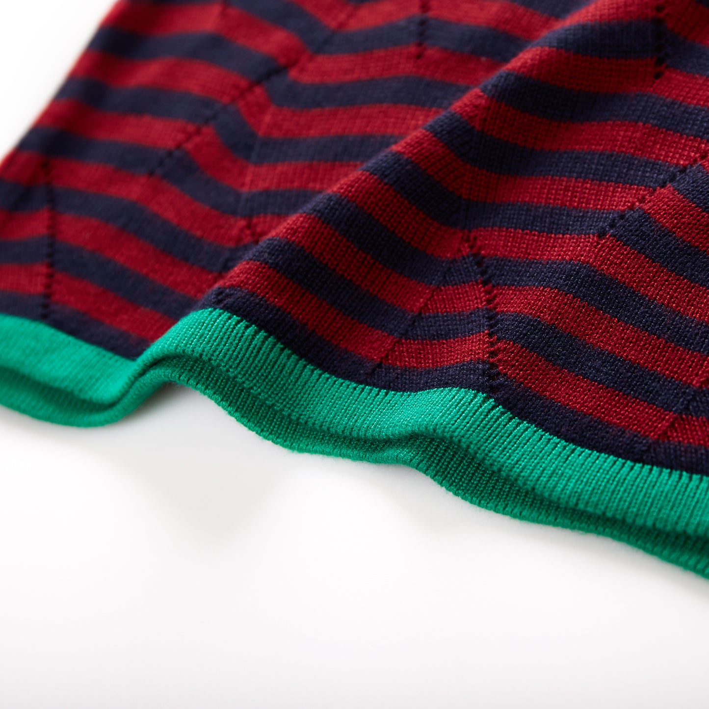 Fully Fashioning || Mia Transfer Stitch Colour-Blocking Pullover