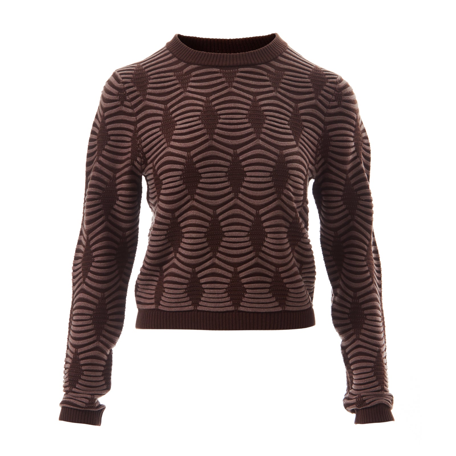 Fully Fashioning Lia Geometric Pattern Jumper