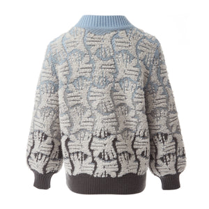 Fully Fashioning Keira Jacquard Knit Jumper