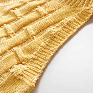 Fully Fashioning London Ottoman Knit Top