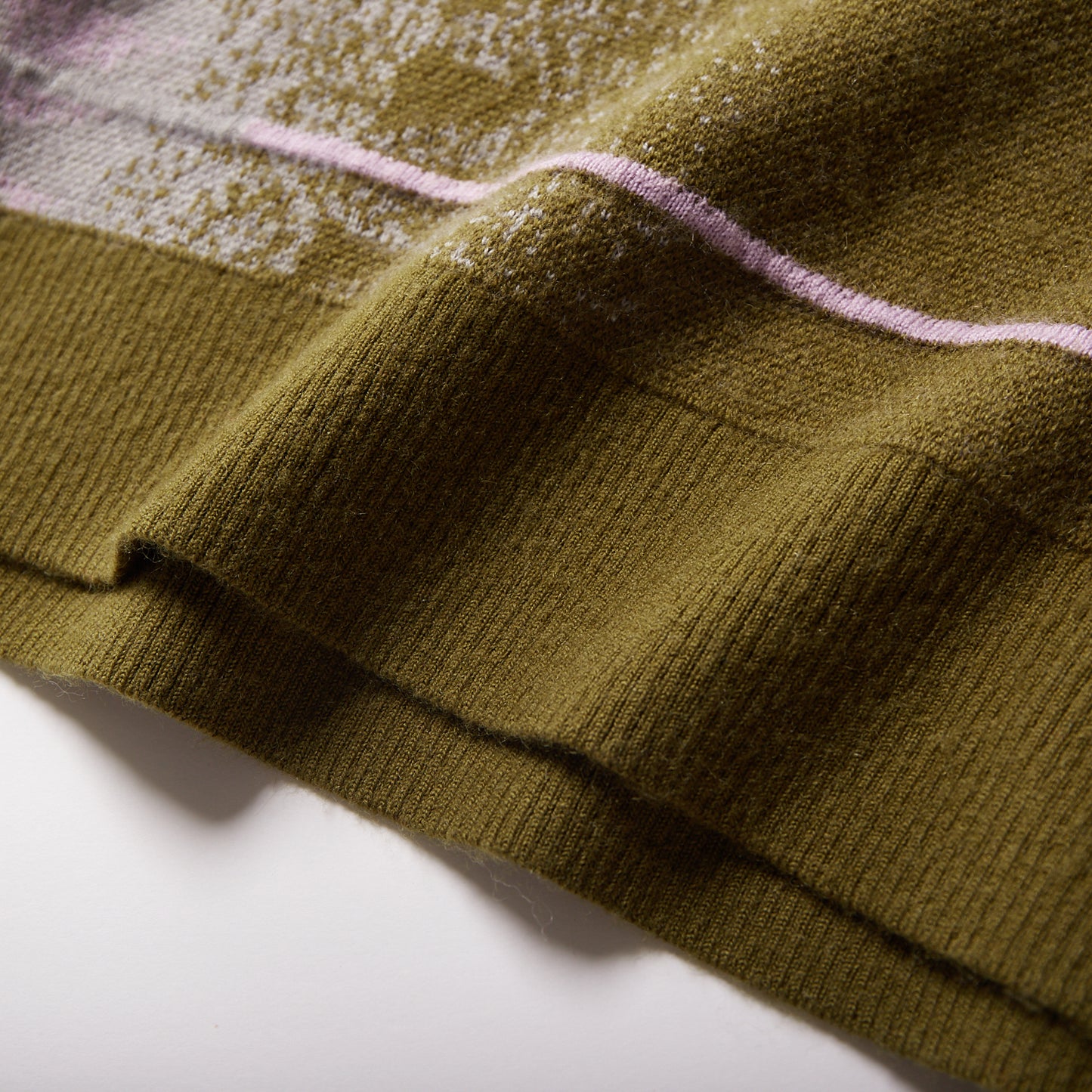 Fully Fashioning Dahlia Ottoman/ Jacquard Knit Vest