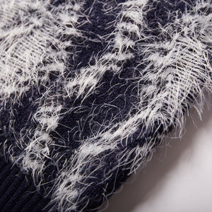 Fully Fashioning Prim Floating Stitch Knit Jumper