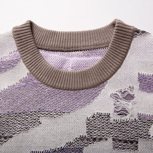 Fully Fashioning Malaya Inlay Knit Vest