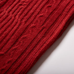 Fully Fashioning Fern Cable Knit Shorts