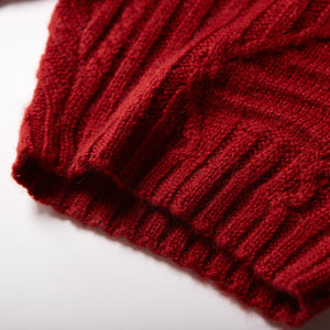 Fully Fashioning Fern Cable Knit Shorts