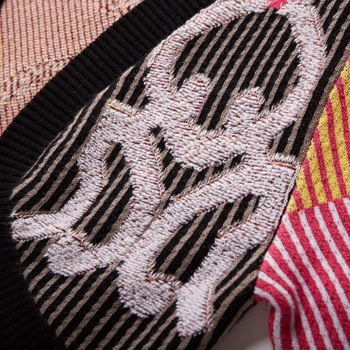 Fully Fashioning Carla Jacquard Knit Cardigan