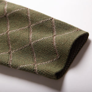 Fully Fashioning Remi Jacquard Knit Polo Shirt