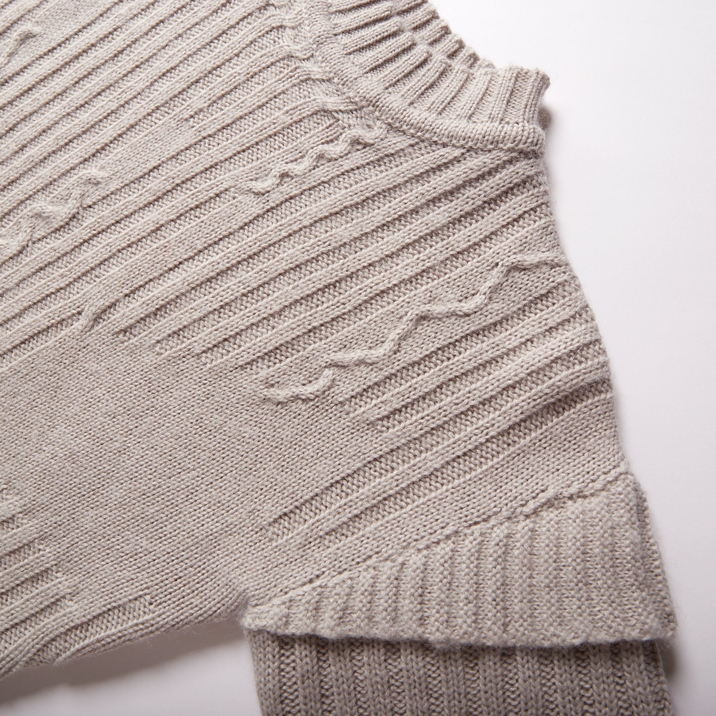 Fully Fashioning Fae Cable Knit Sweater Dress