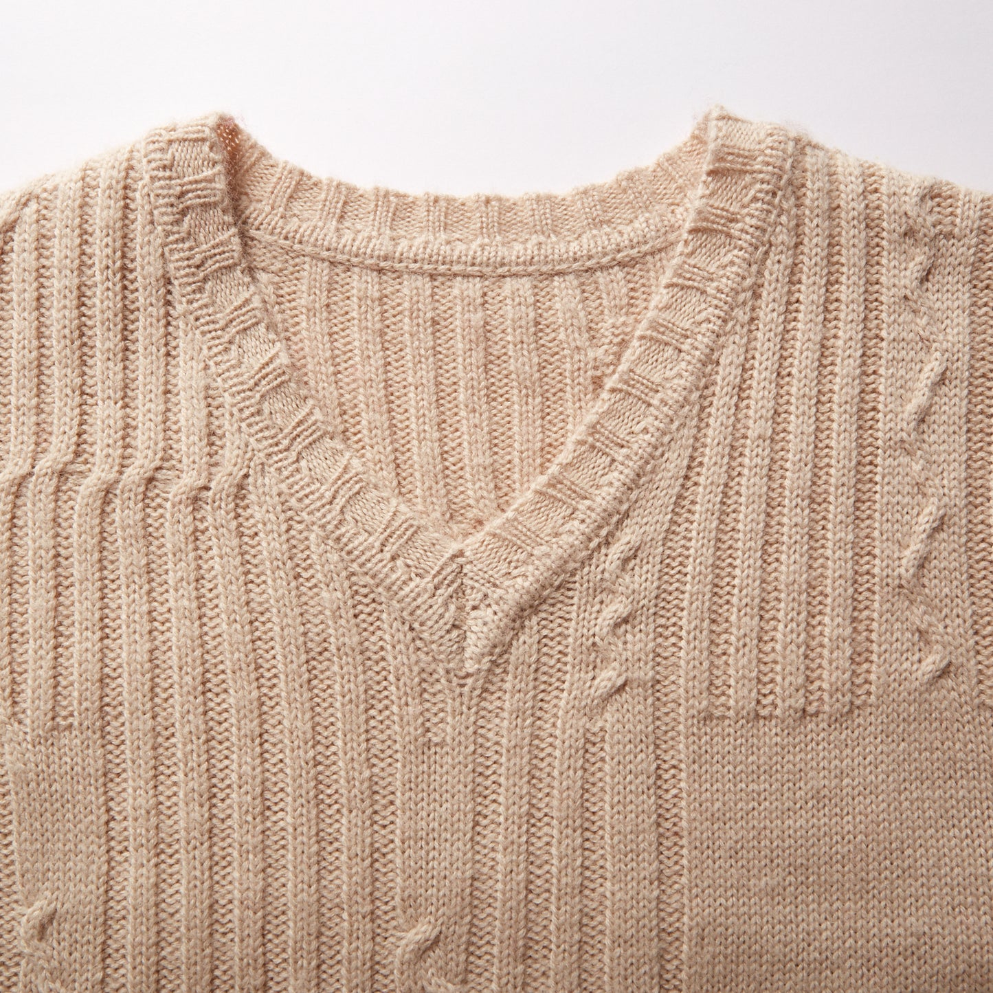 Fully Fashioning Finn Cable Knit Sweater Dress