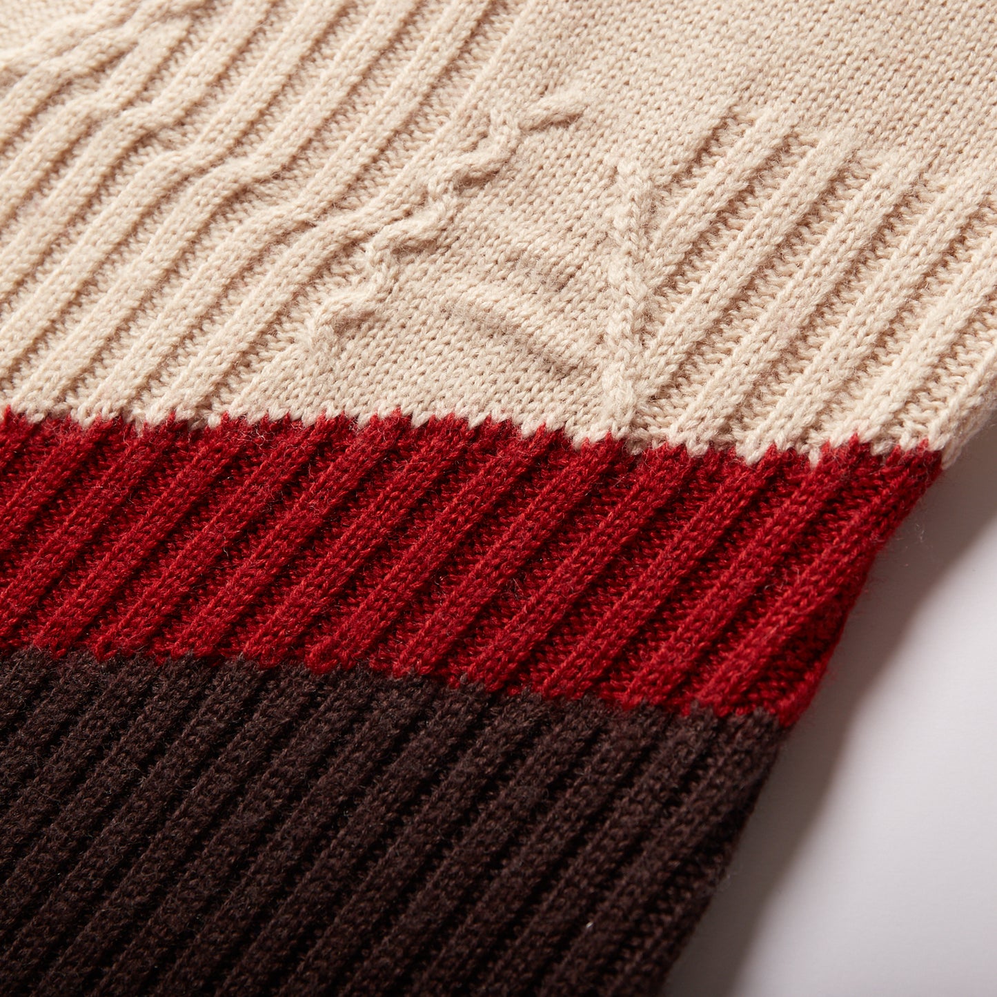 Fully Fashioning Finn Cable Knit Sweater Dress