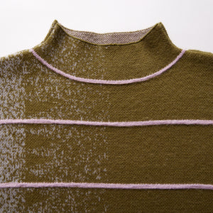 Fully Fashioning Diya Ottoman/ Jacquard Knit Jumper