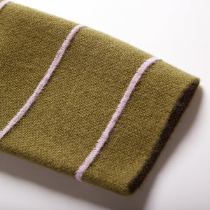 Fully Fashioning Diya Ottoman/ Jacquard Knit Jumper