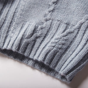 Fully Fashioning Fern Cable Knit Shorts