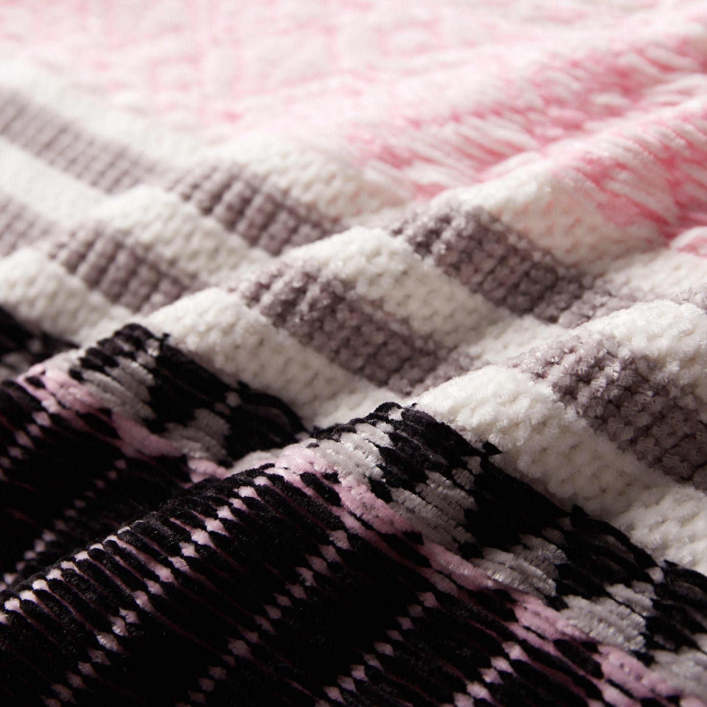 Fully Fashioning Elle Jacquard Knit Skirt