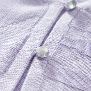 Fully Fashioning | Victoria Geometric Jacquard Knit Cardigan