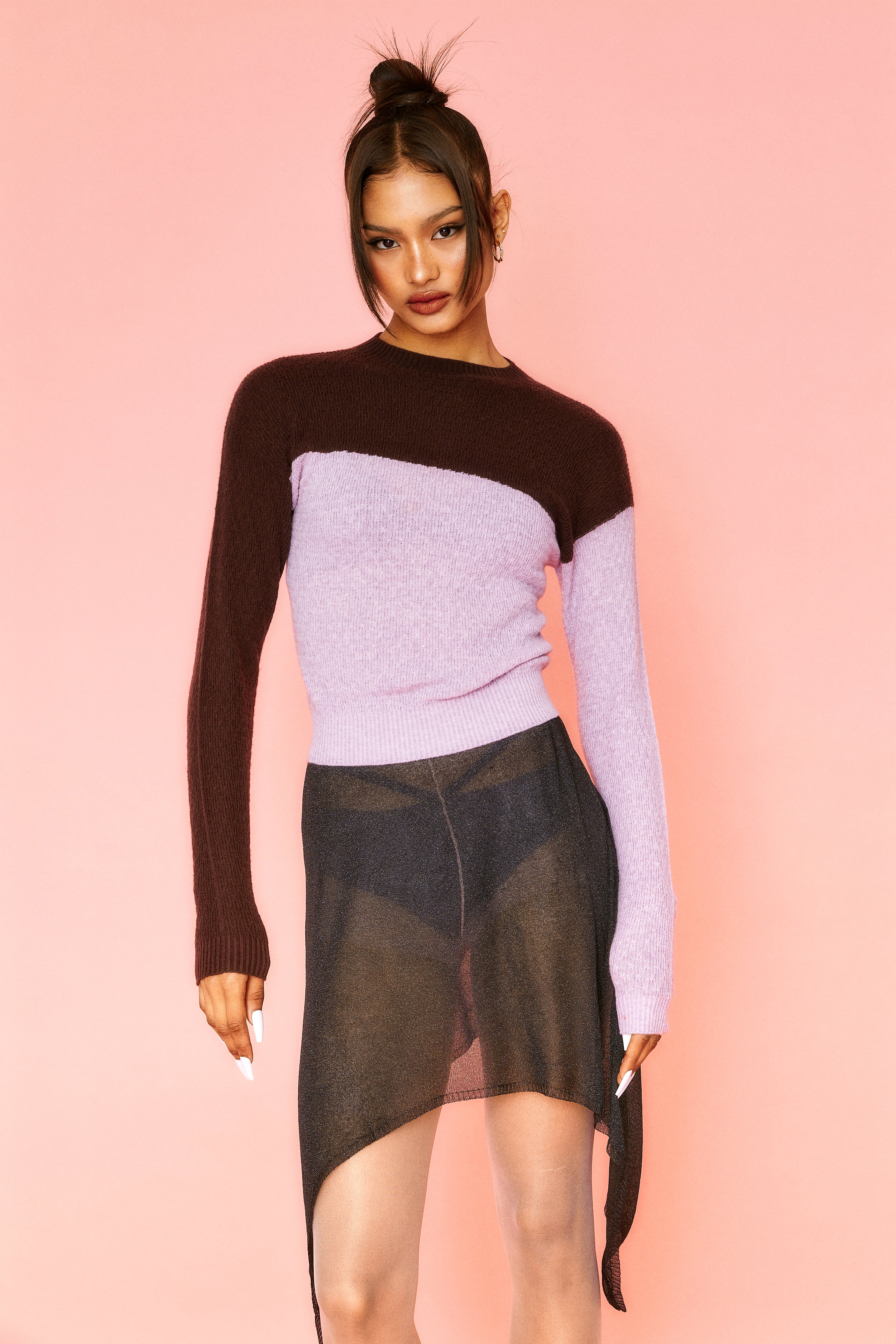 SAVE AS | Drew Colour Blocking Jumper