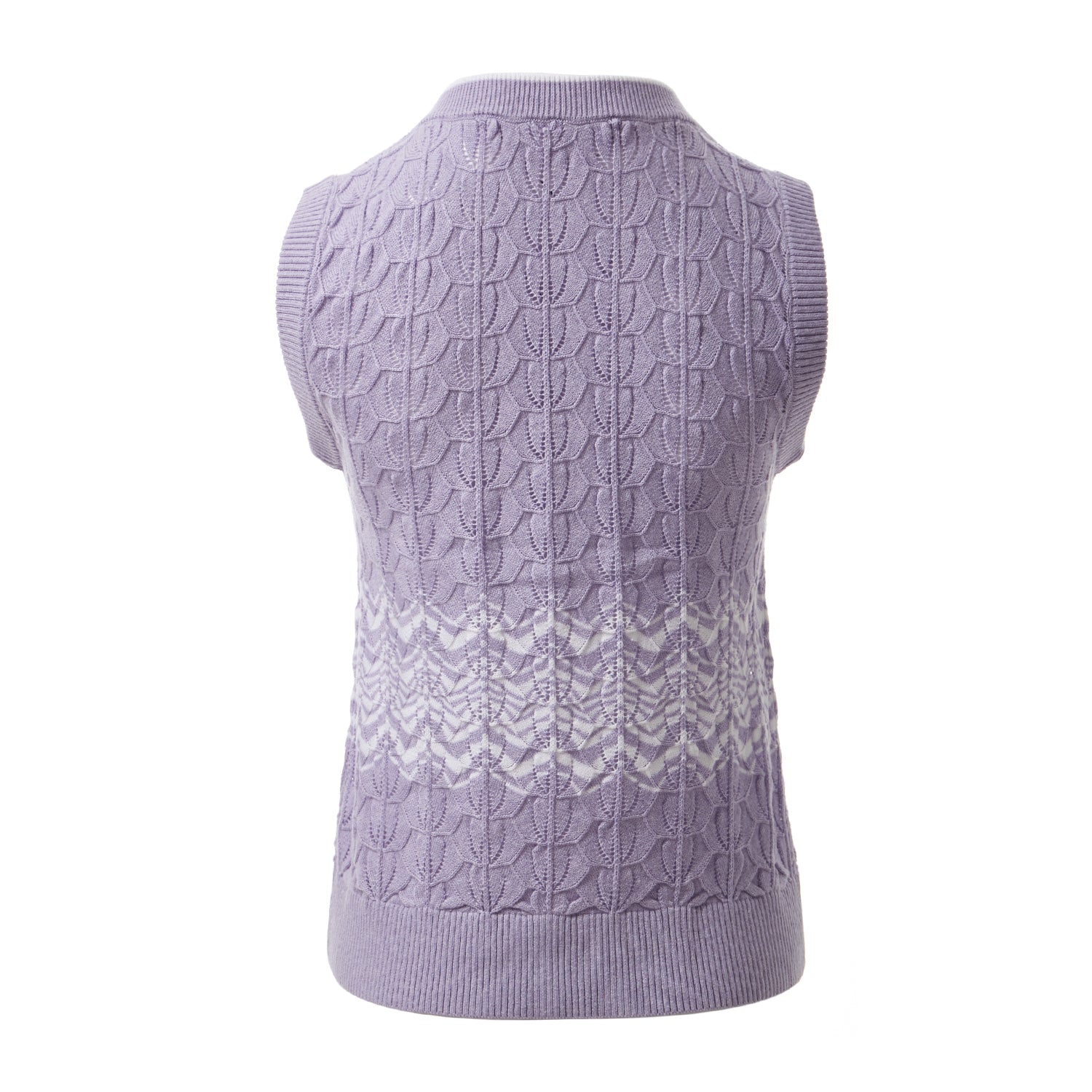 Fully Fashioning Mahalia Crochet Knit Vest