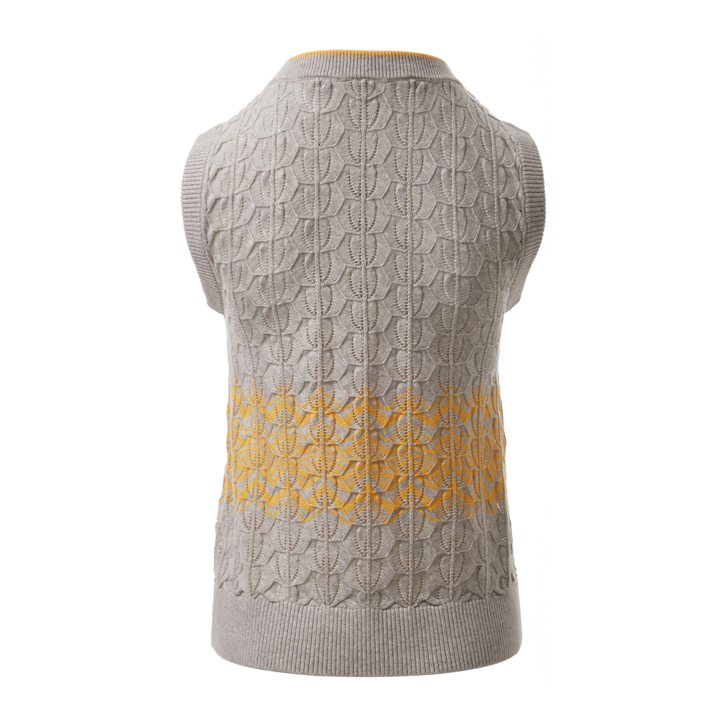 Fully Fashioning Mahalia Crochet Knit Vest