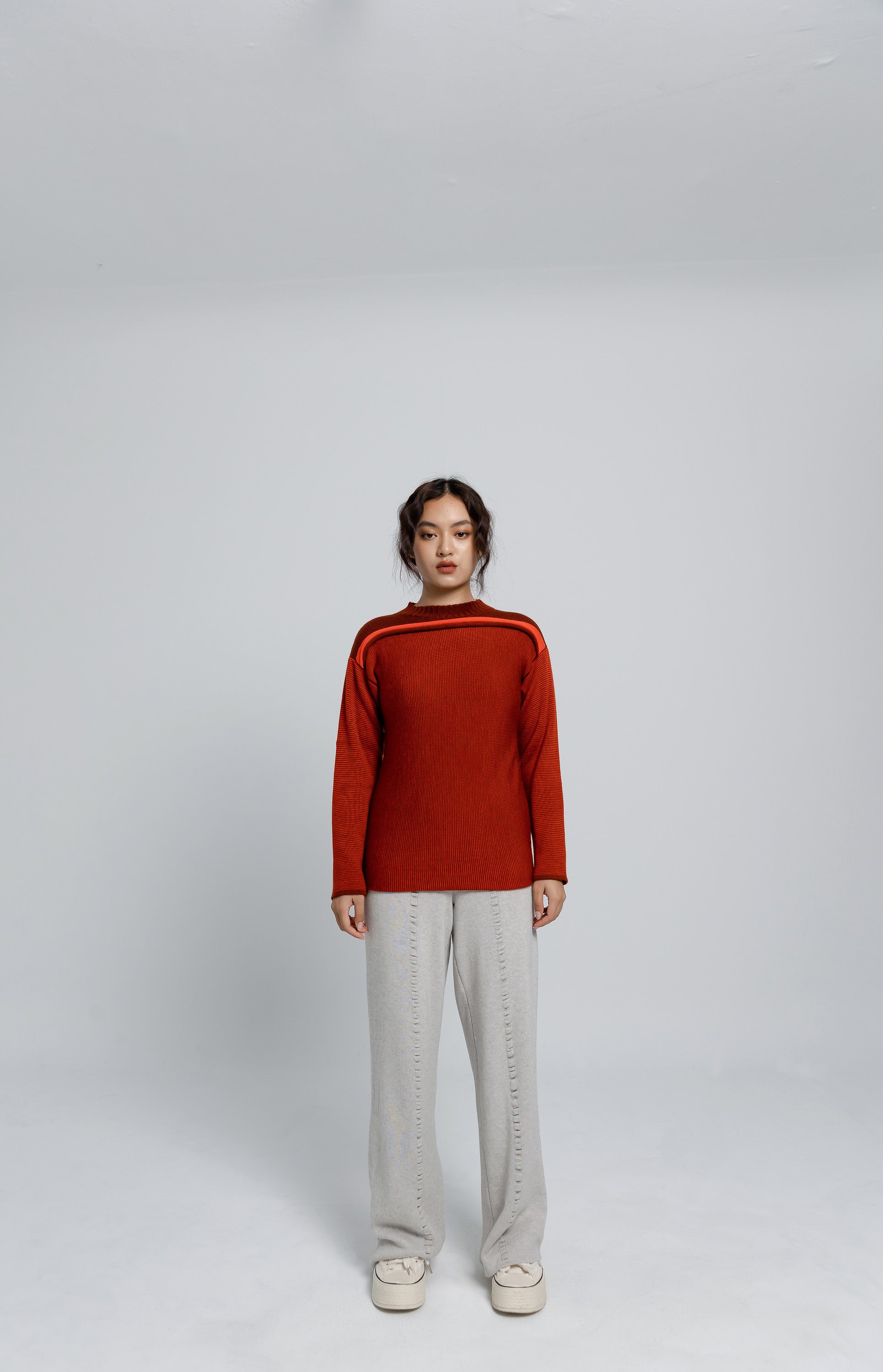 INGE | Aria Rolled Edge Mock Neck