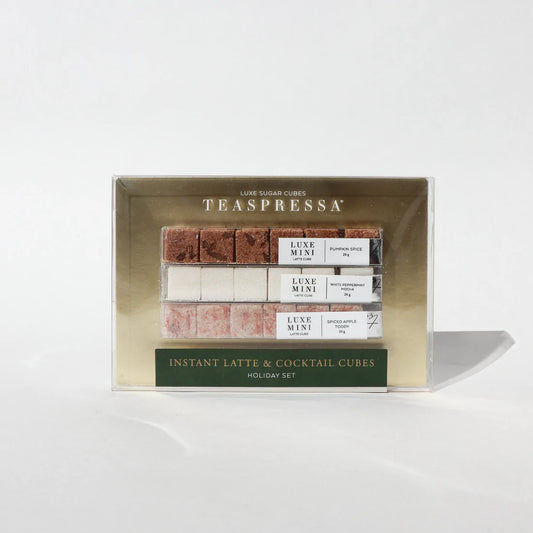 Teaspressa | INSTANT CHAMPAGNE COCKTAIL KIT | Pumpkin Spice | White Peppermint Mocha | Spiced Apple