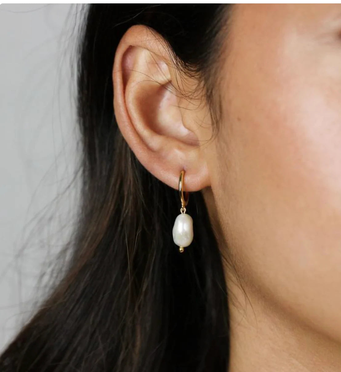 Olivia Le | Emme Pearl Earrings