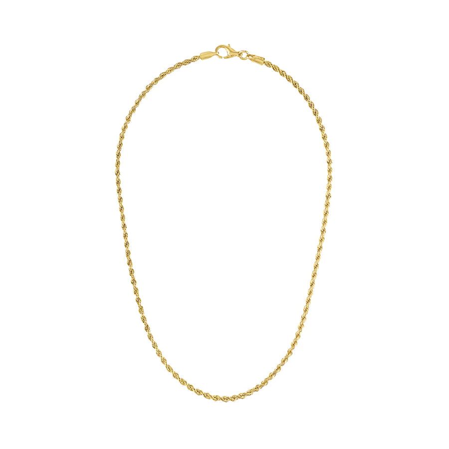 Olivia Le | Venice Twisted Rope Necklace 15 1/2"