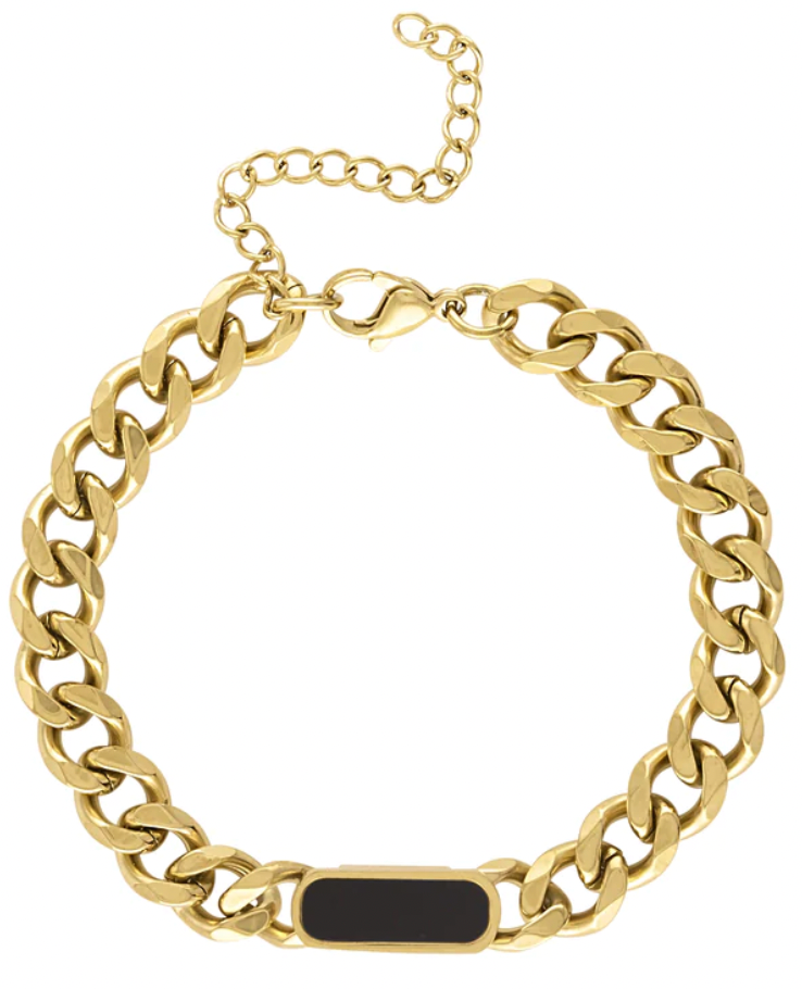 Oliva Le Tessa Cuban Chain Bracelet