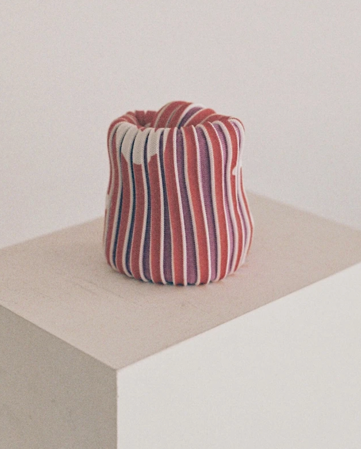 Yu Mei Huang | Plisse Knit Handbag