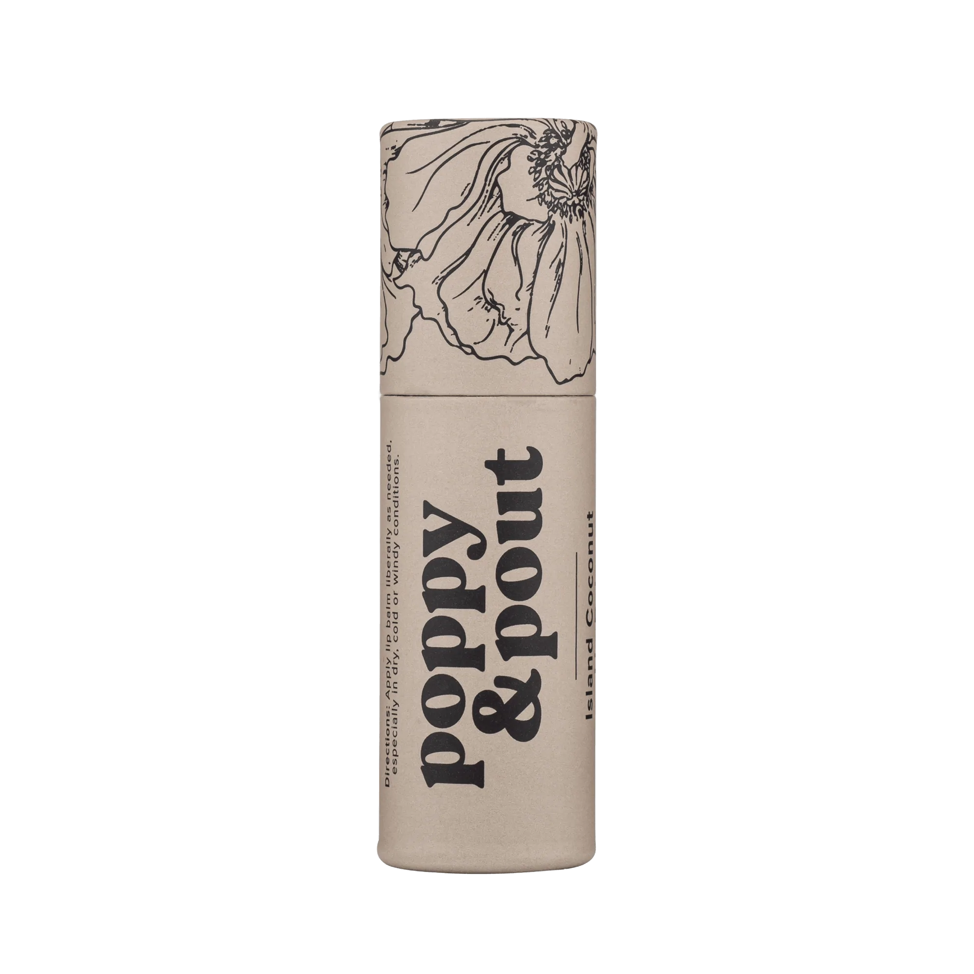 Poppy & Pout | Island Coconut Lip Balm