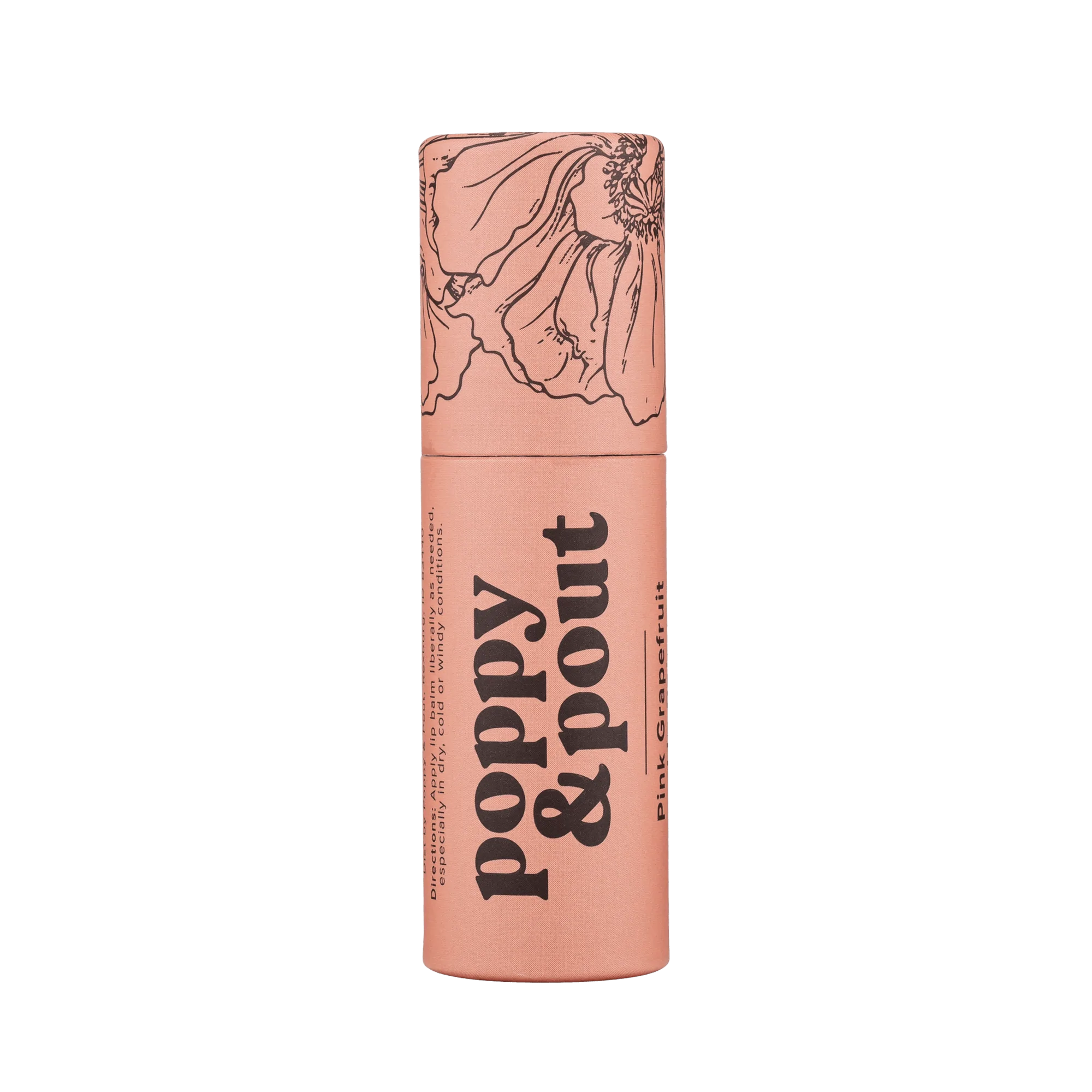 Poppy & Pout | Pink Grapefruit Lip Balm