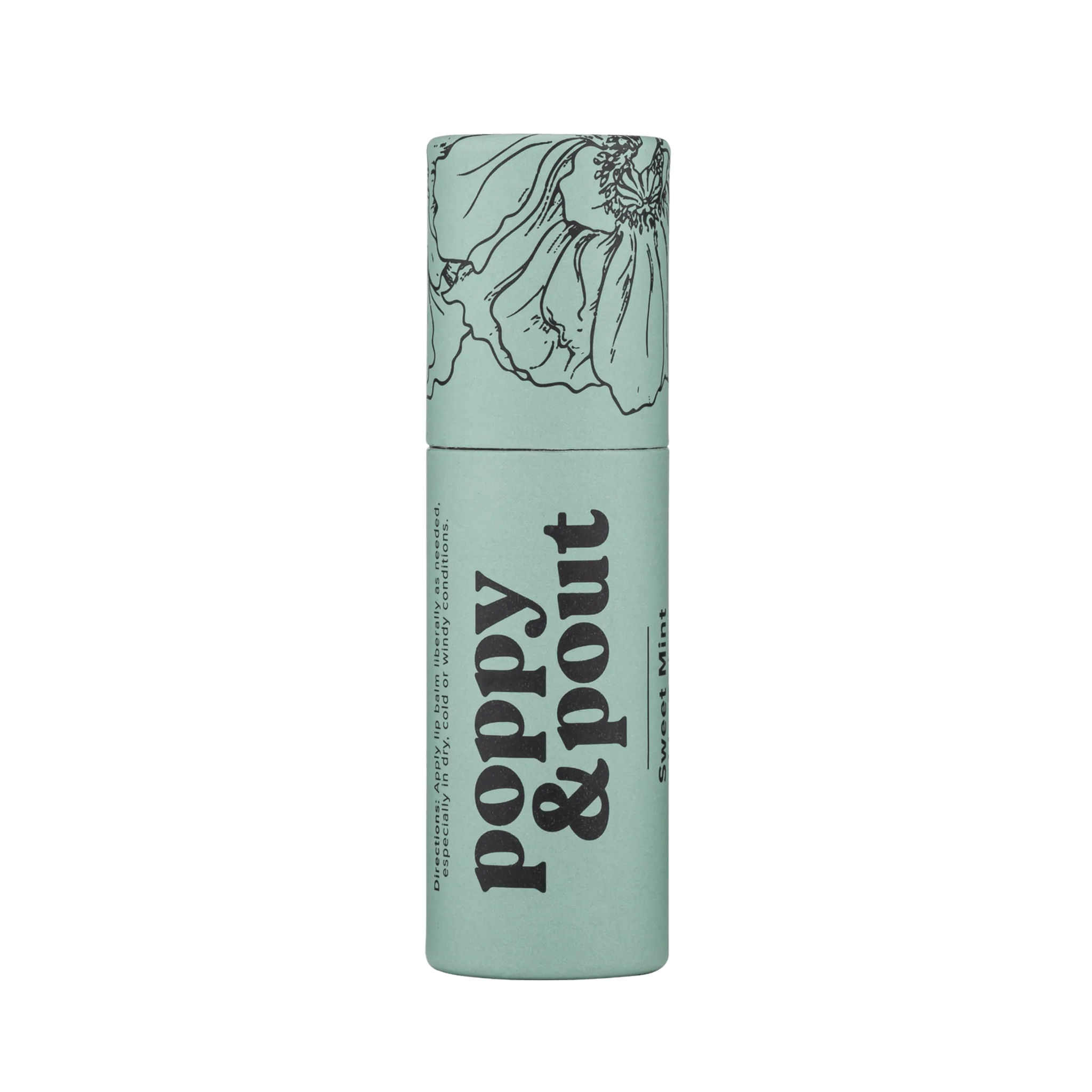 Poppy & Pout | Sweet Mint Lip Balm